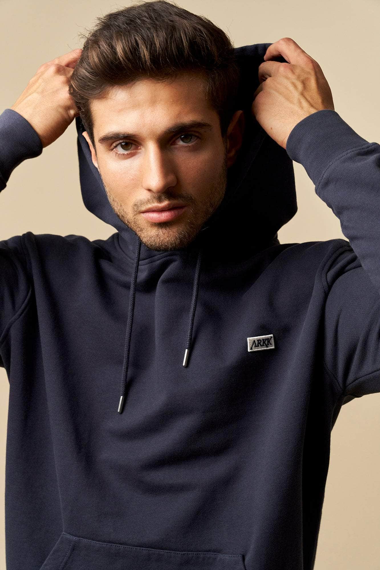 ARKK Apparel ARKK Box Logo Hoodie | Midnight Hoodie